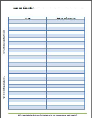 sign up sheet pdf April.onthemarch.co sign up sheet pdf April.onthemarch.co