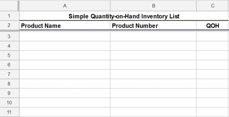 Simple Inventory Template – 16+ Free Word, Excel, PDF Documents Simple Inventory Template – 16+ Free Word, Excel, PDF Documents
