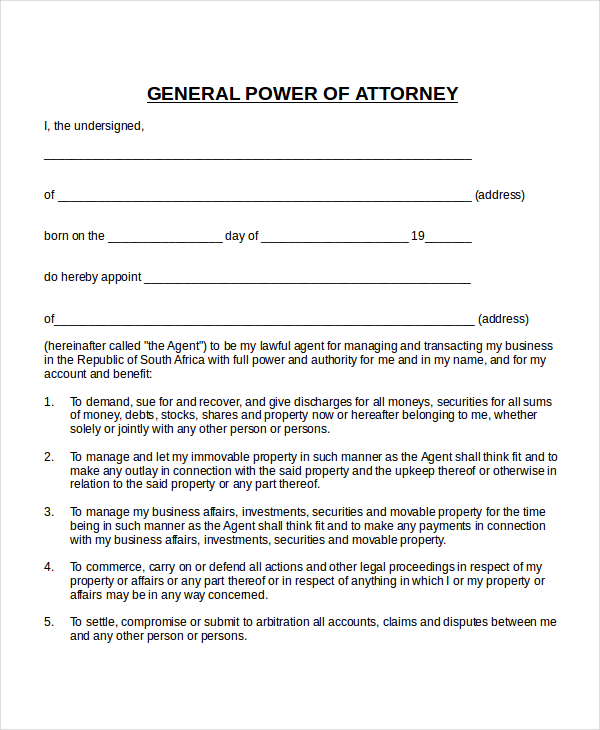 simple power of attorney template Kleo.beachfix.co simple power of attorney template Kleo.beachfix.co