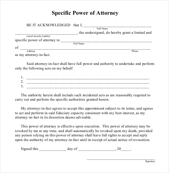 Simple Power Of Attorney Maths.equinetherapies.co intended for Simple Power Of Attorney Maths.equinetherapies.co intended for