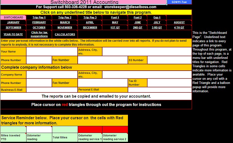 IFTA fuel tax software Excel spreadsheet for truckers IFTA fuel tax software Excel spreadsheet for truckers