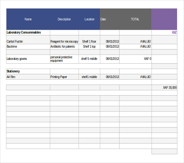 17+ Stock Inventory Control Templates PDF, DOC | Free & Premium 17+ Stock Inventory Control Templates PDF, DOC | Free & Premium