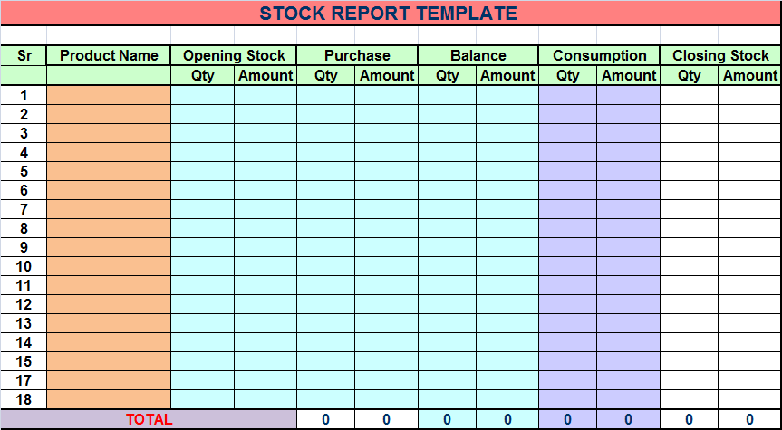 stock report template Boat.jeremyeaton.co stock report template Boat.jeremyeaton.co