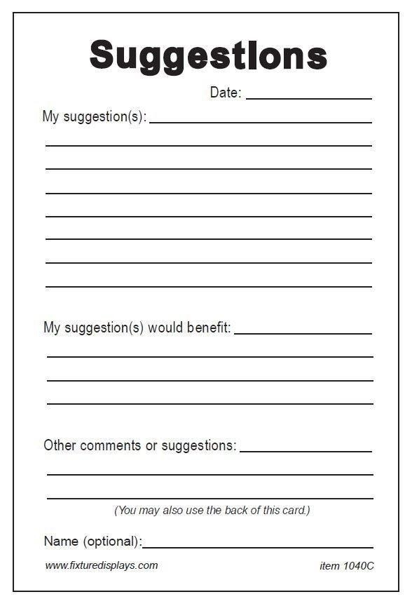 Comment Card Template Microsoft Toretoco Suggestion Card Template Comment Card Template Microsoft Toretoco Suggestion Card Template