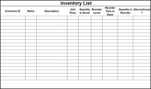supplies inventory spreadsheet Tier.brianhenry.co supplies inventory spreadsheet Tier.brianhenry.co