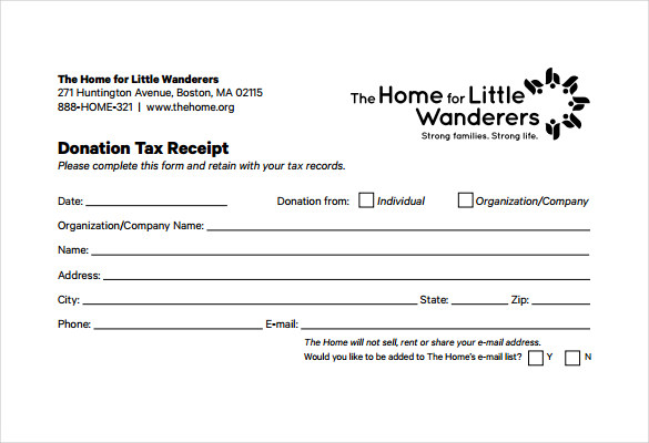 Church Donation Receipt Template Church Donation Receipt Template