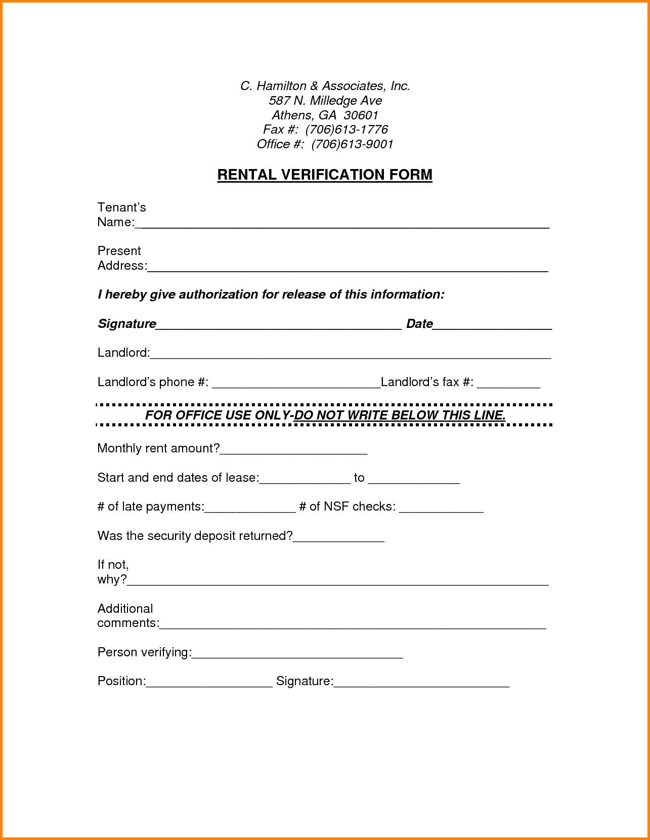 7+ tenant verification | memo templates 7+ tenant verification | memo templates