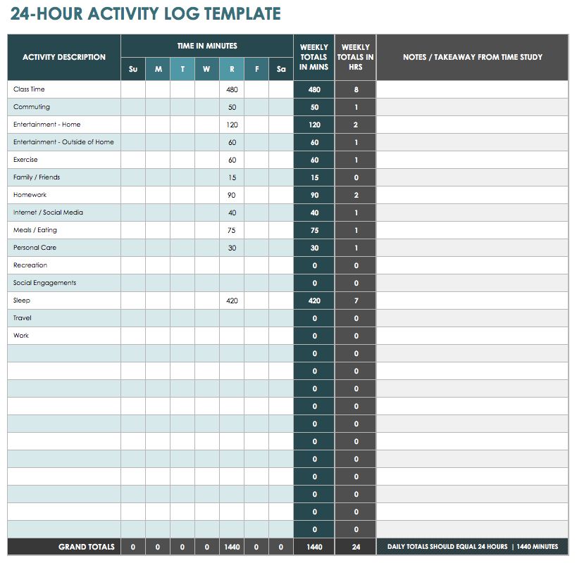 29 Images of Daily Time Management Template | adornpixels.com 29 Images of Daily Time Management Template | adornpixels.com