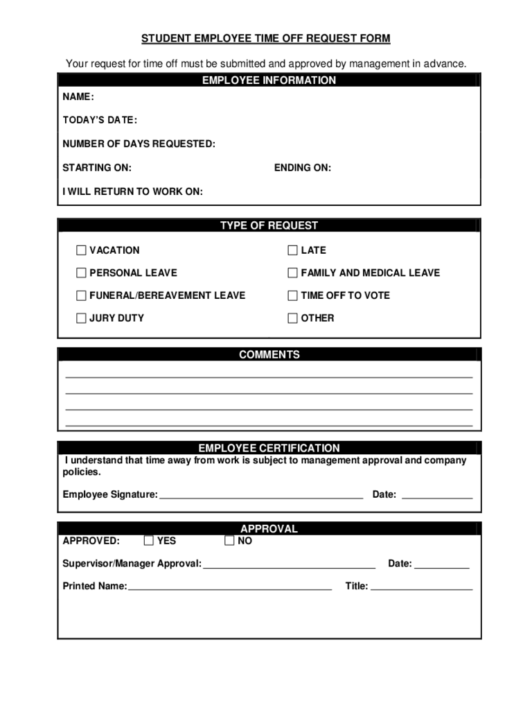 pto request form template Kleo.beachfix.co pto request form template Kleo.beachfix.co