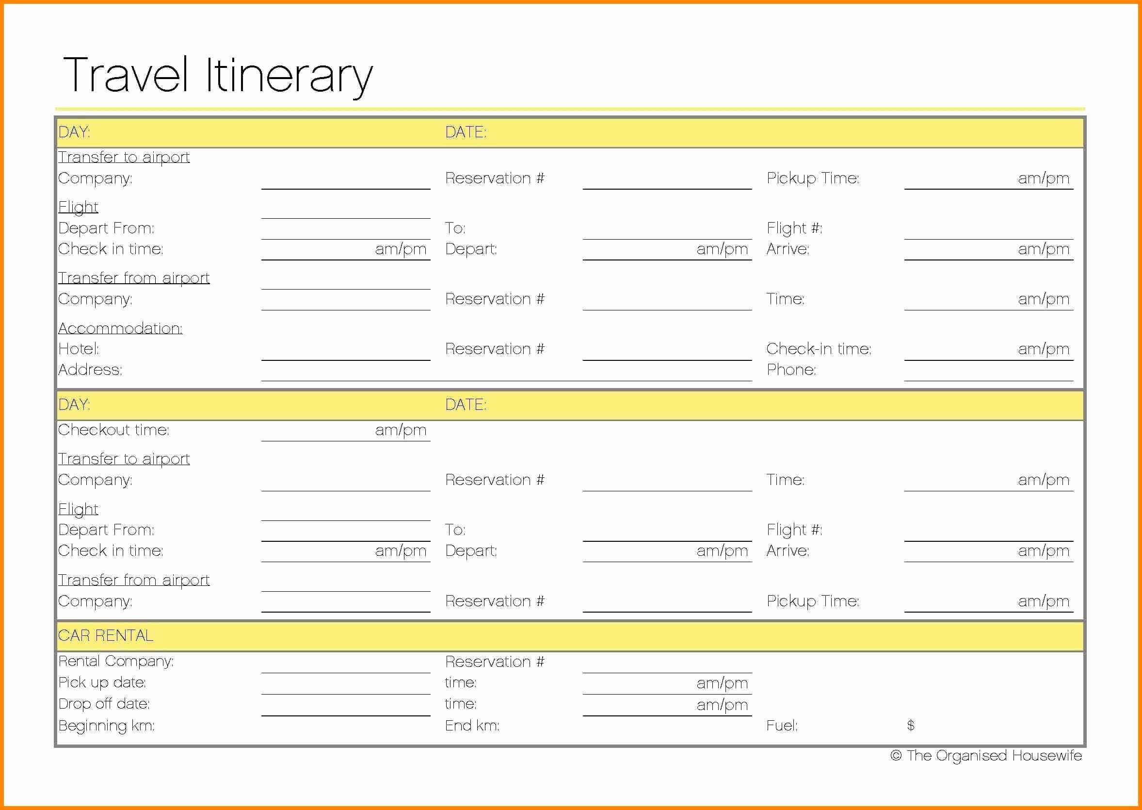 itinerary template doc Boat.jeremyeaton.co itinerary template doc Boat.jeremyeaton.co