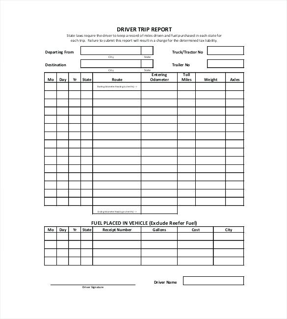 29 Images of Truck Trip Report Template | leseriail.com 29 Images of Truck Trip Report Template | leseriail.com