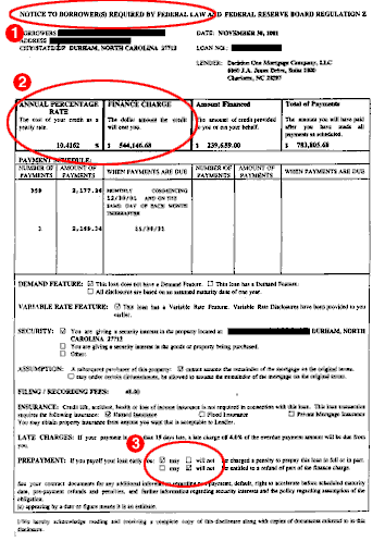 Truth In Lending Statement Best Template Collection Truth In Lending Statement Best Template Collection