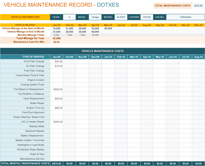 car maintenance excel Kleo.beachfix.co car maintenance excel Kleo.beachfix.co