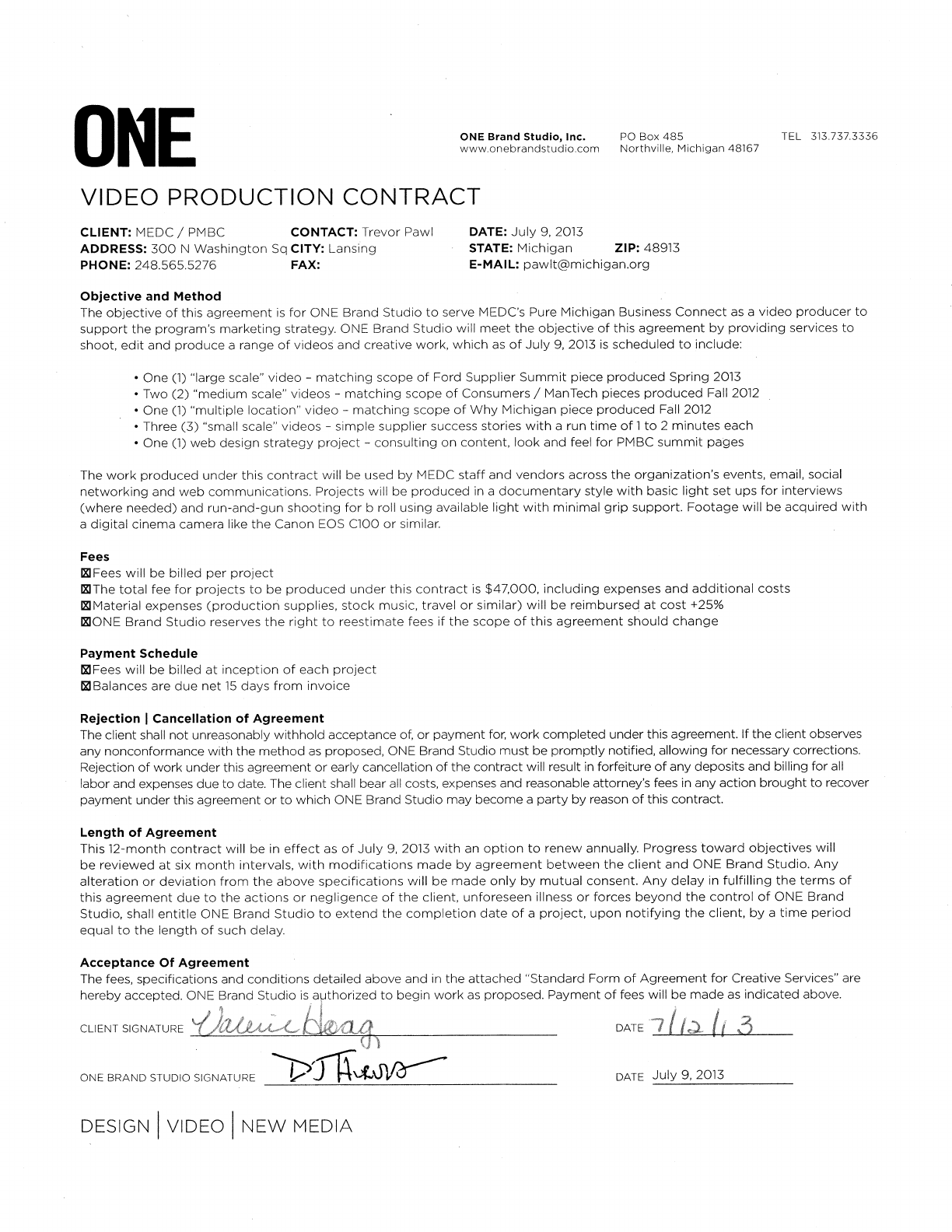Video Editing Contract Bonsai Video Editing Contract Bonsai