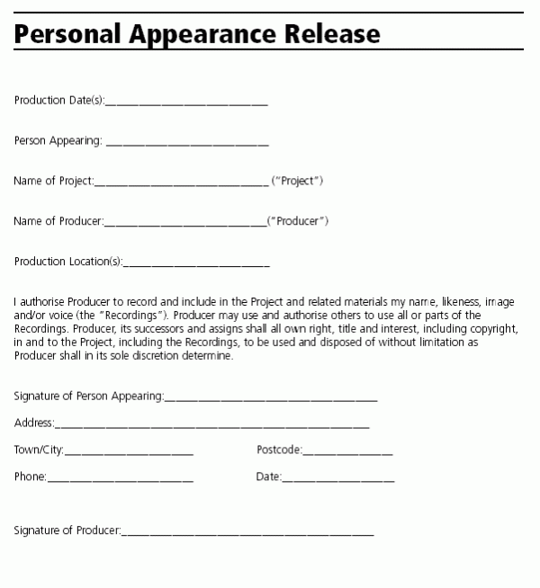 video production release form Templates Fillable & Printable video production release form Templates Fillable & Printable