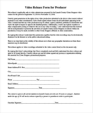 Video Release Form Samples 8+ Free Documents in Word, PDF Video Release Form Samples 8+ Free Documents in Word, PDF