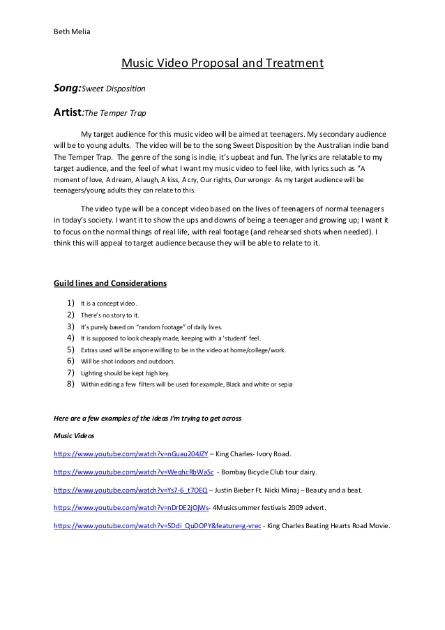 videography proposal template April.onthemarch.co videography proposal template April.onthemarch.co