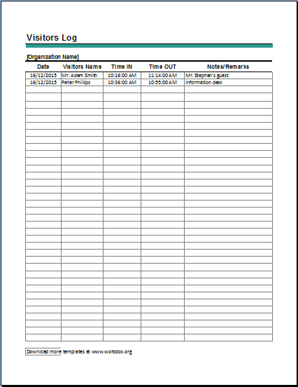 Printable Sign In Sheet | Visitor, Class, and Meeting Sign In Sheets Printable Sign In Sheet | Visitor, Class, and Meeting Sign In Sheets
