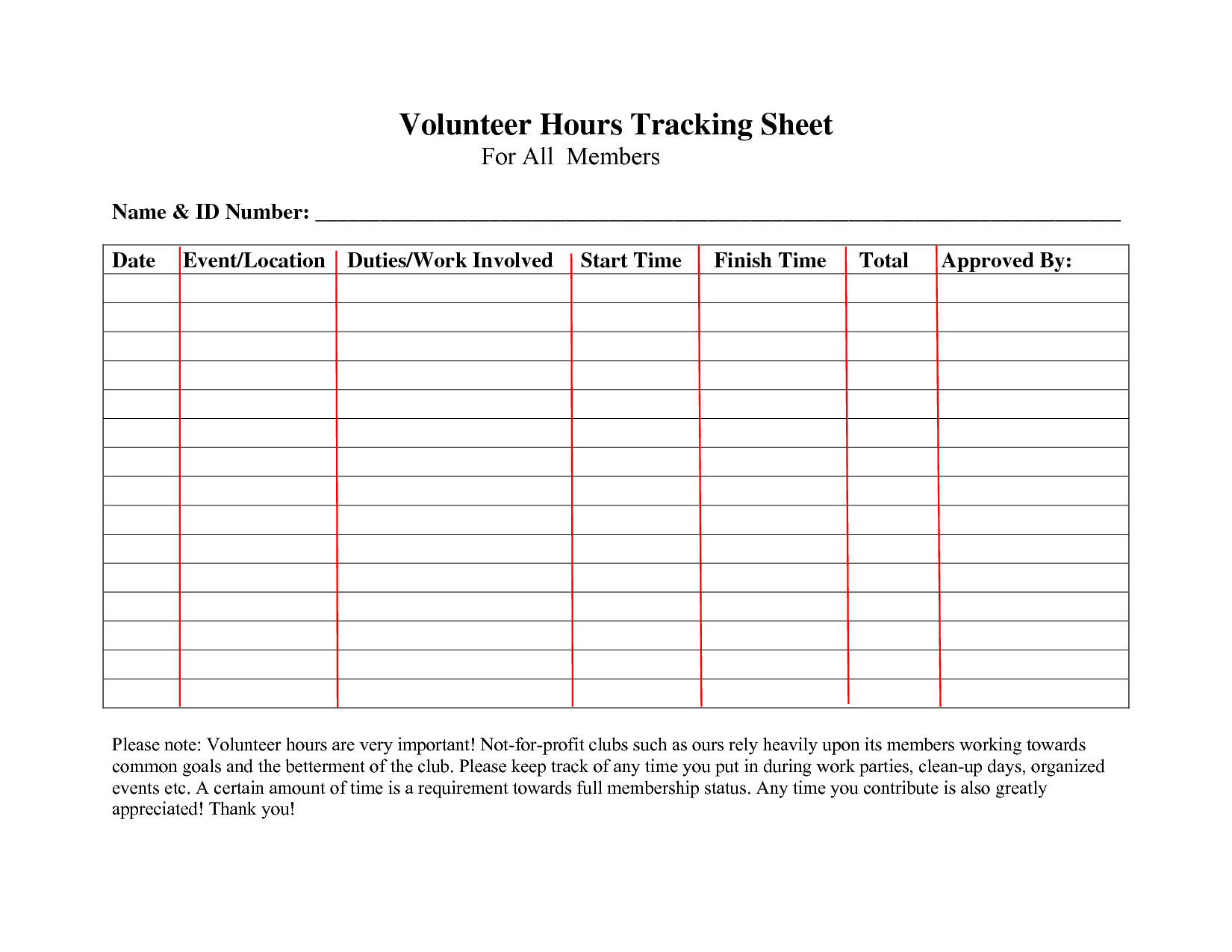 volunteer forms templates Kleo.beachfix.co volunteer forms templates Kleo.beachfix.co