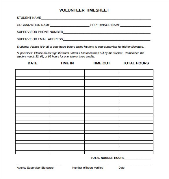 Volunteer+Hours+Log+Sheet+Template | forms | Pinterest | Template Volunteer+Hours+Log+Sheet+Template | forms | Pinterest | Template