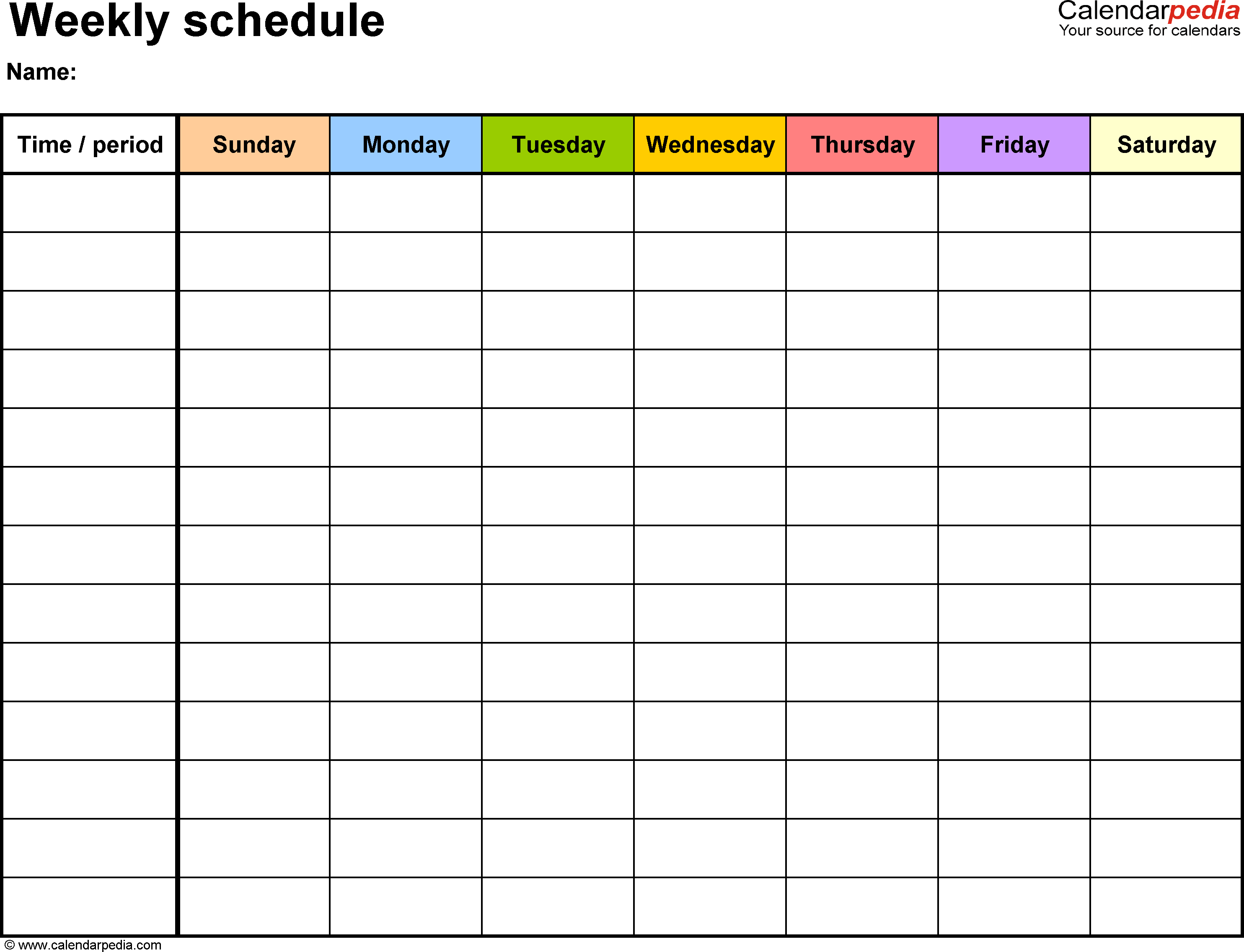 weekly schedule template pdf weekly schedule template 19 free word weekly schedule template pdf weekly schedule template 19 free word