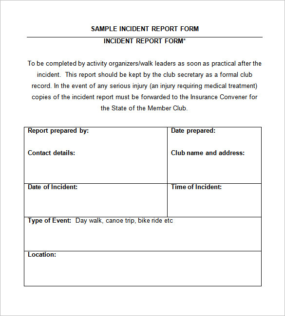 work related incident report template Gecce.tackletarts.co work related incident report template Gecce.tackletarts.co