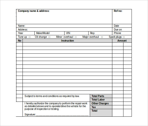 work order template free download Tier.brianhenry.co work order template free download Tier.brianhenry.co