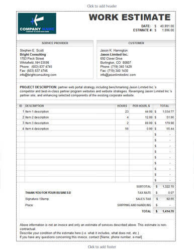contractor estimate template word East.keywesthideaways.co contractor estimate template word East.keywesthideaways.co