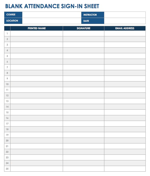12+ Attendance Sign In Sheet Templates Free Sample, Example 12+ Attendance Sign In Sheet Templates Free Sample, Example