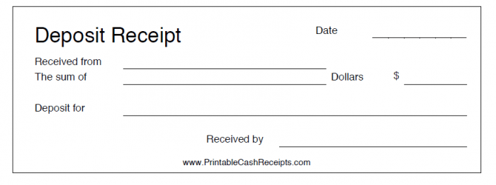 deposit receipt template free Kleo.beachfix.co deposit receipt template free Kleo.beachfix.co