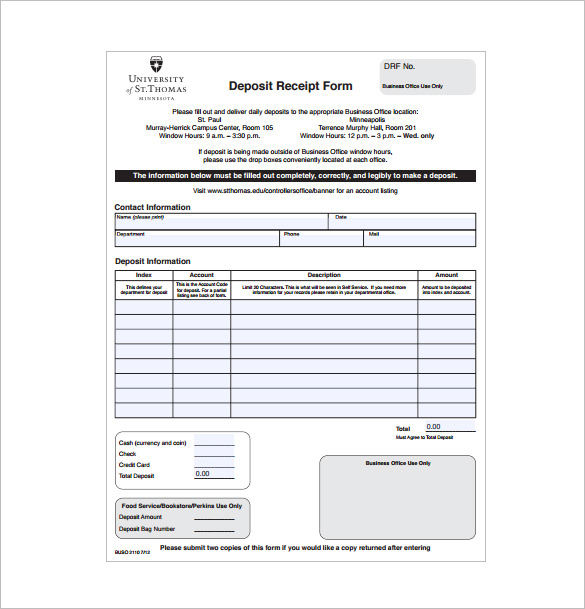 Free Security Deposit Receipt Template Word | PDF | eForms Free Security Deposit Receipt Template Word | PDF | eForms