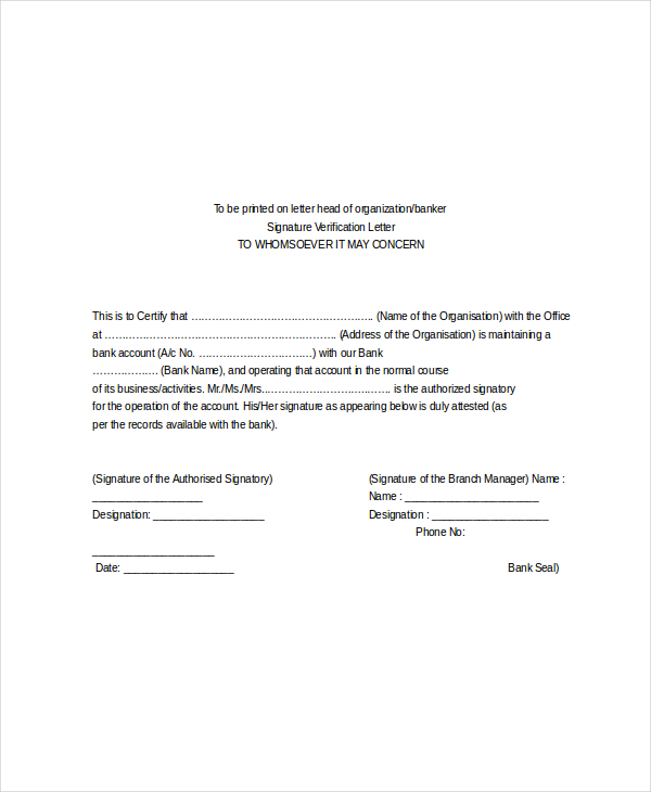 10+ Employment Verification Letter Templates Free Sample 10+ Employment Verification Letter Templates Free Sample