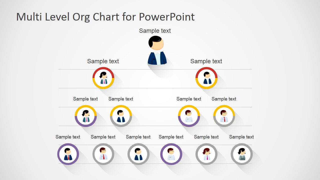 Free Multi Level Chart for PowerPoint SlideModel Free Multi Level Chart for PowerPoint SlideModel