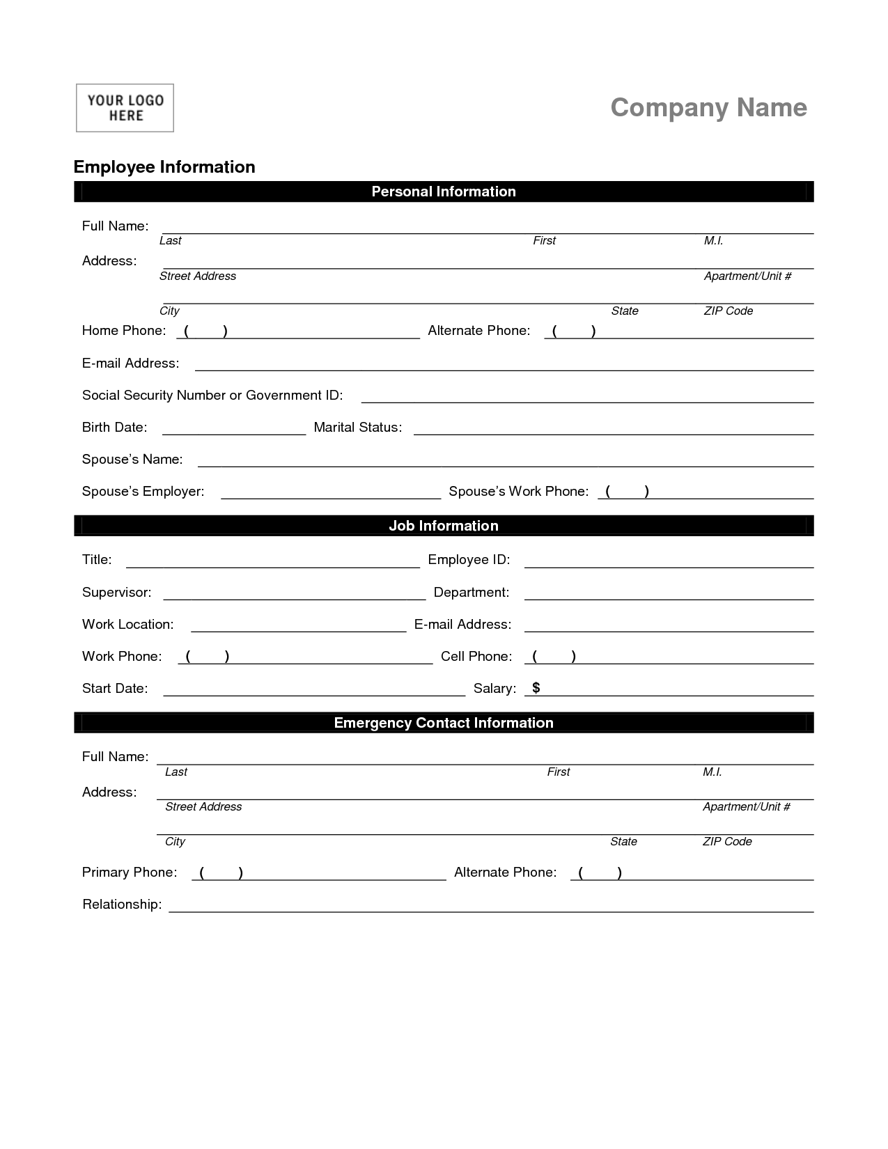 new hire info sheet East.keywesthideaways.co new hire info sheet East.keywesthideaways.co