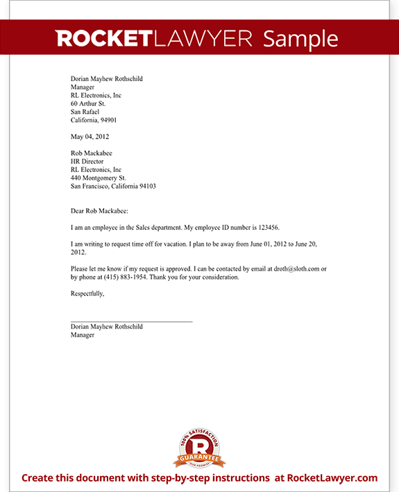 Day Off Request Form Template Day Off Request Form Template