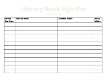 school sign out sheet Kleo.beachfix.co school sign out sheet Kleo.beachfix.co