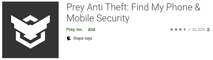 Prey Anti Theft